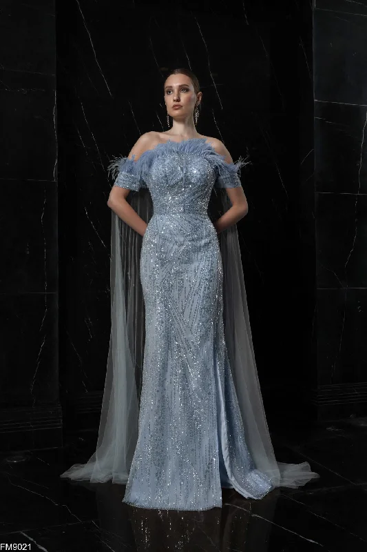 Dramatic Ball Gown Azzure Couture FM9021