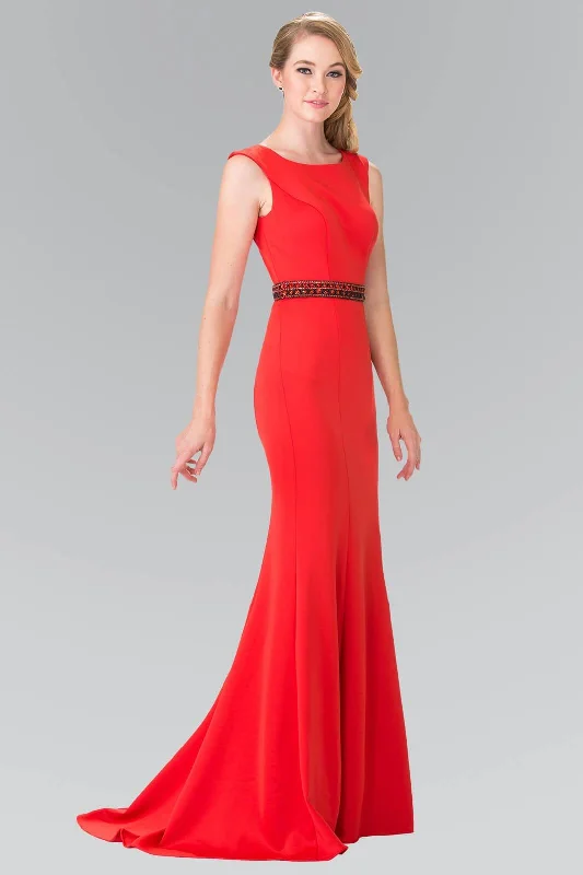 Midnight Blue Gown Long Formal Sleeveless Formal Prom Dress