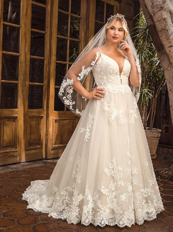 Chic Formal Gown Casablanca Beloved BL286 Delilah Size 16 Lace A Line Wedding Dress Bridal Gown Chic Formal Gown Casablanca Beloved BL286 Delilah Size 16 Lace A Line Wedding Dress Bridal Gown