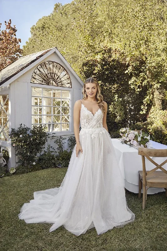 Trendy Party Dress Casablanca Bridal 2493SK-2 Melanie Full Skirt Wedding Overskirt