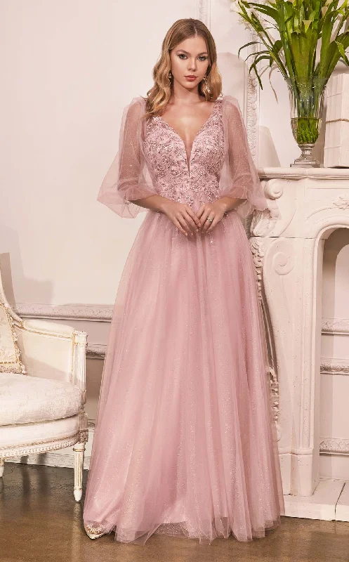 Romantic Evening Gown Cinderella Divine CD0182 Dress