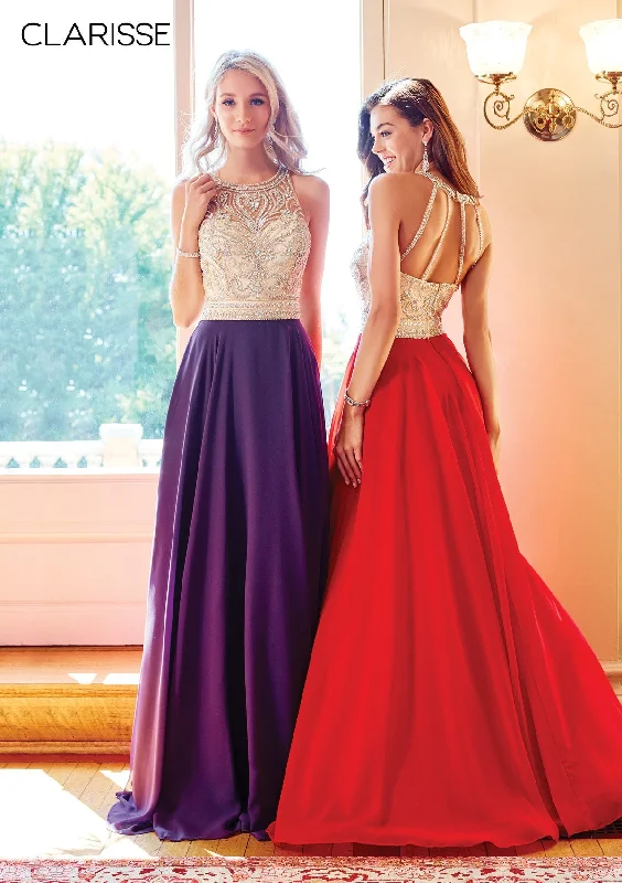 Ruched Satin Dress Clarisse 3465 Dress