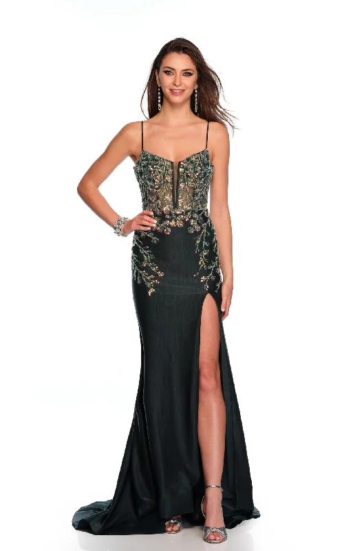 Polka Dot Gown Dave and Johnny 11551 Dress