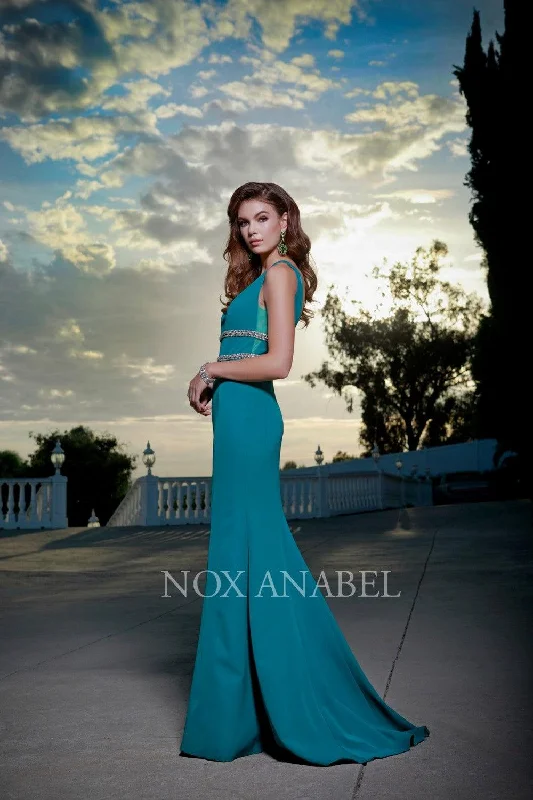 Sequin Maxi Dress Long Formal Prom Dress Deep V Neck Mermaid Gown