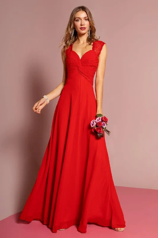 Mermaid Cut Dress Empire Waist Long Prom Dress Formal