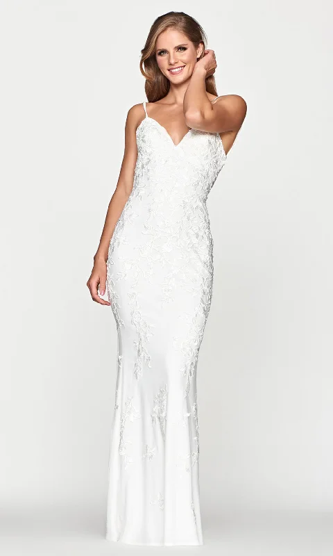 Draped Formal Dress Faviana S10508