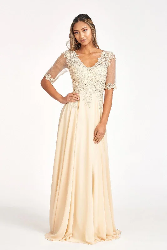 Vintage Lace Dress Formal Long Mother of the Bride Dress Sale