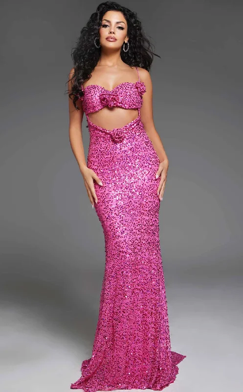 Modern Tulle Dress Jovani D5403 Dress