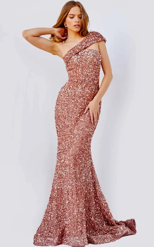 Timeless Satin Dress Jovani JVN23770BG Dress