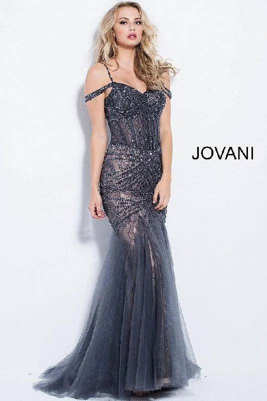 Hollywood-Inspired Gown Jovani Long Fitted Prom Dress Sale