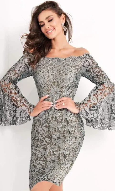 Stunning Applique Dress Jovani 05109 Short Fitted Formal Dress