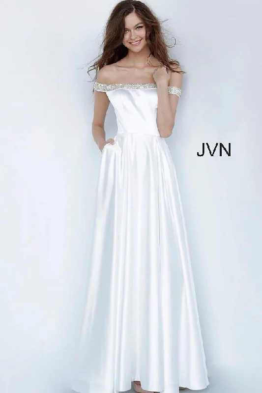 Regal Ball Gown Jovani 2282 Long Wedding Dress
