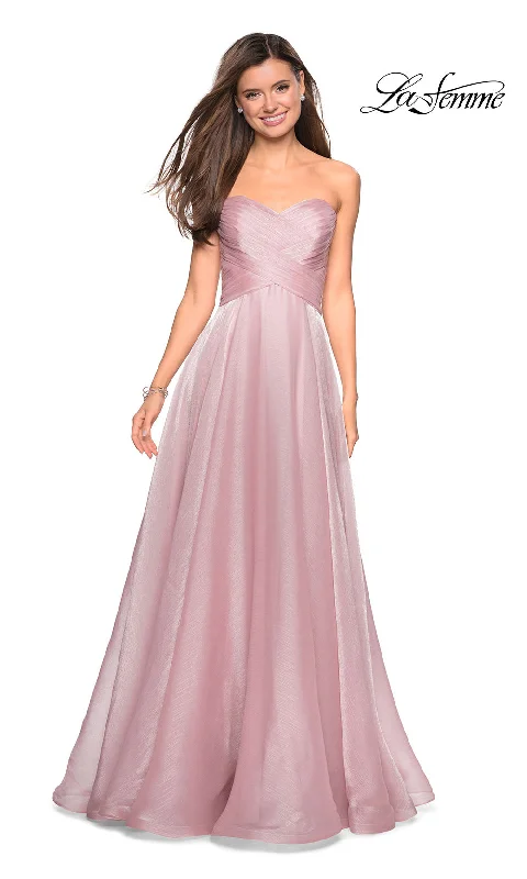 Halter Gown La Femme 27515