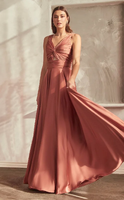 Chic Satin Dress LaDivine 7497 Dress