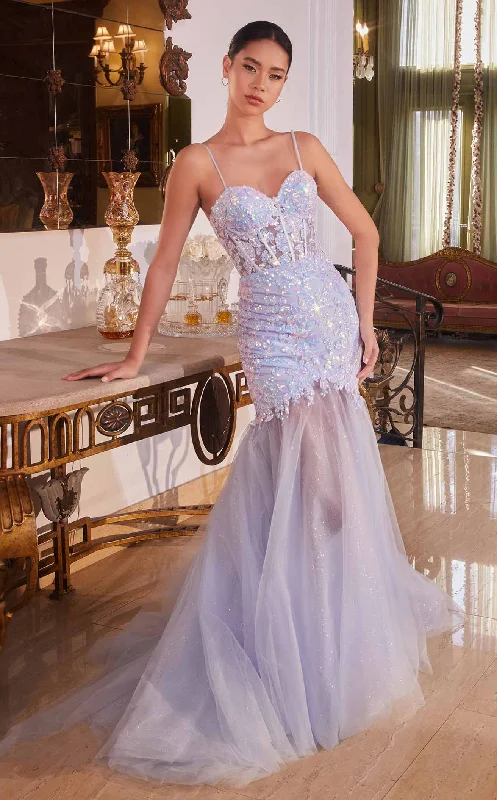 Side Slit Gown LaDivine CB148 Dress