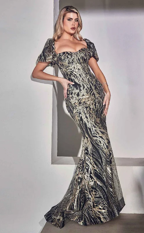 Stunning Applique Dress LaDivine J833 Dress