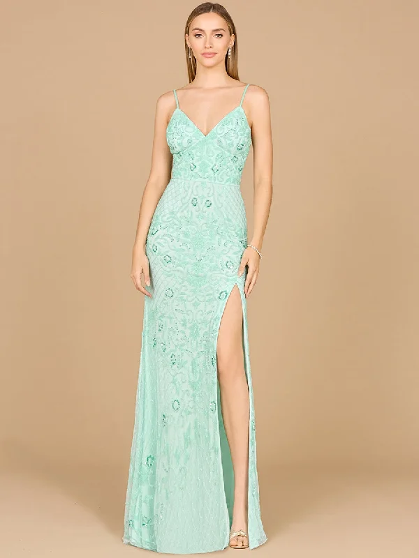 Luxe Embroidered Gown Lara 9961  Dress