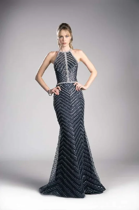 Trendy Evening Gown Cinderella Divine CZ0010 Long Beaded Novelty Sheath Gown Prom Dress Trendy Evening Gown Cinderella Divine CZ0010 Long Beaded Novelty Sheath Gown Prom Dress