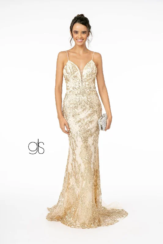 Striking Red Gown Long Formal Prom Dress Sale