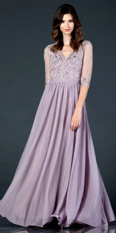 Dainty Chiffon Dress Long Mother of the Bride Formal Dress Sale