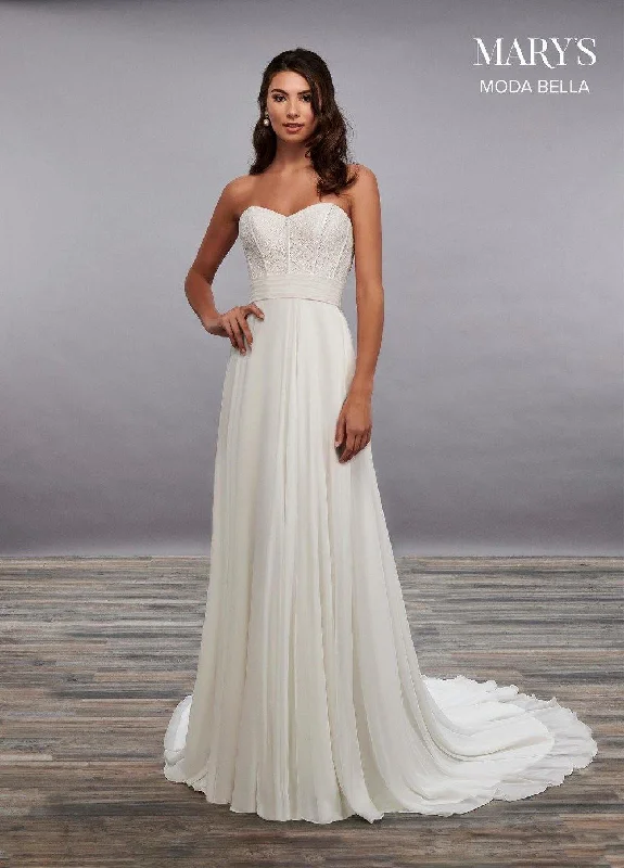 Hollywood-Inspired Gown Rachel Allan  Long Strapless Wedding Dress Plus Size