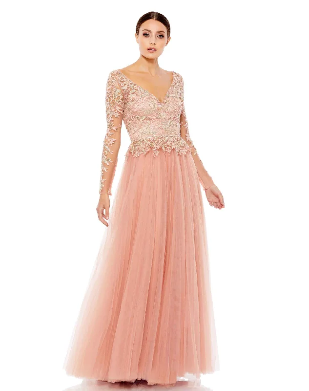 Glam Ball Gown Mac Duggal 11168 Dress