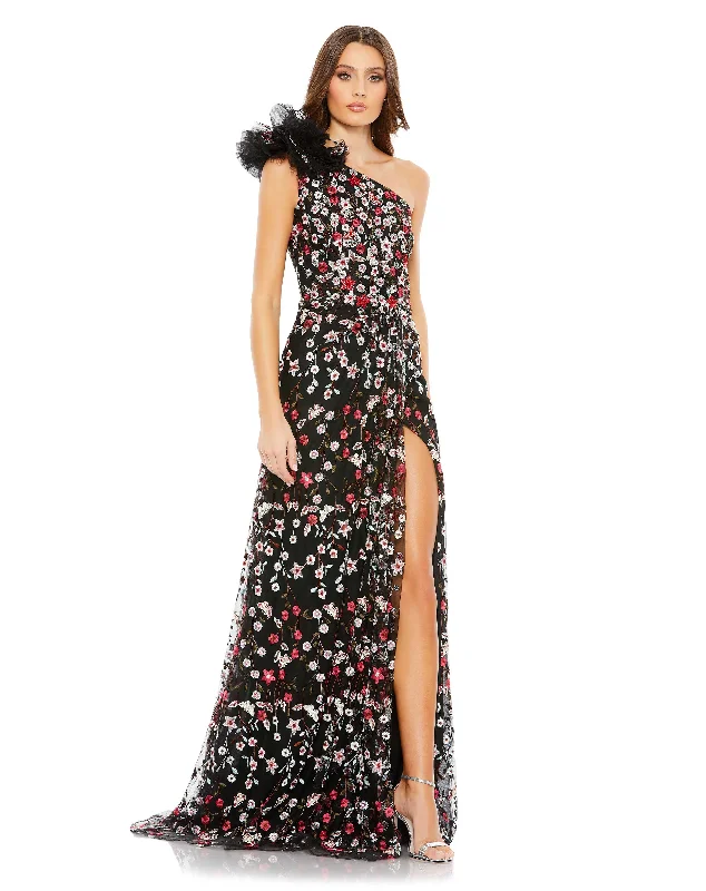 Draped Satin Gown Mac Duggal 20331 Dress