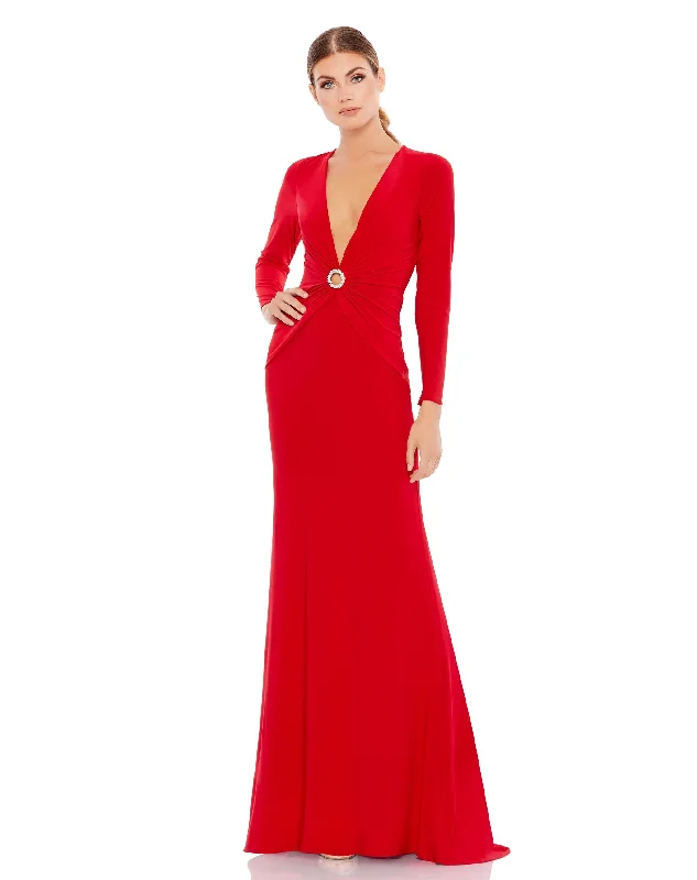 Off-White Gown Mac Duggal 26514 Dress