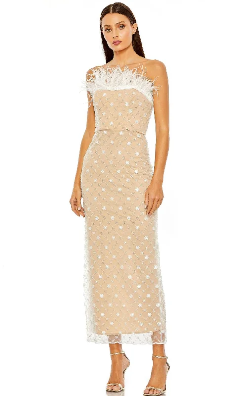 Off-White Gown Mac Duggal 68140