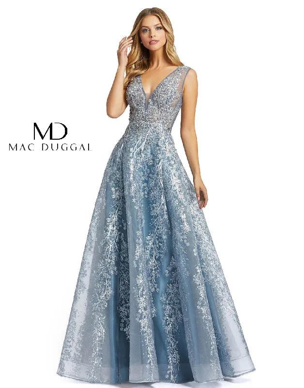 Exquisite Couture Dress Mac Duggal 20218 Long Formal Prom Ball Gown