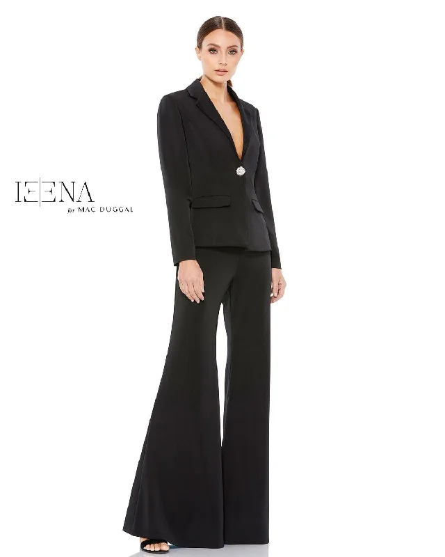 Empire Waist Gown Mac Duggal 26455 Two Piece Formal Pant Suit