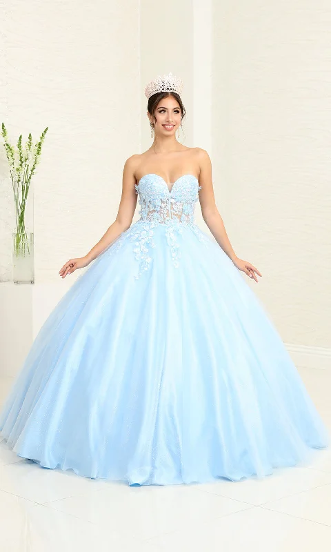 Lush Satin Gown May Queen LK243