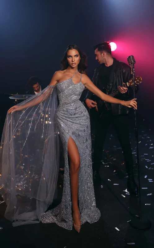 Applique Gown Modessa Couture M23506 Dress