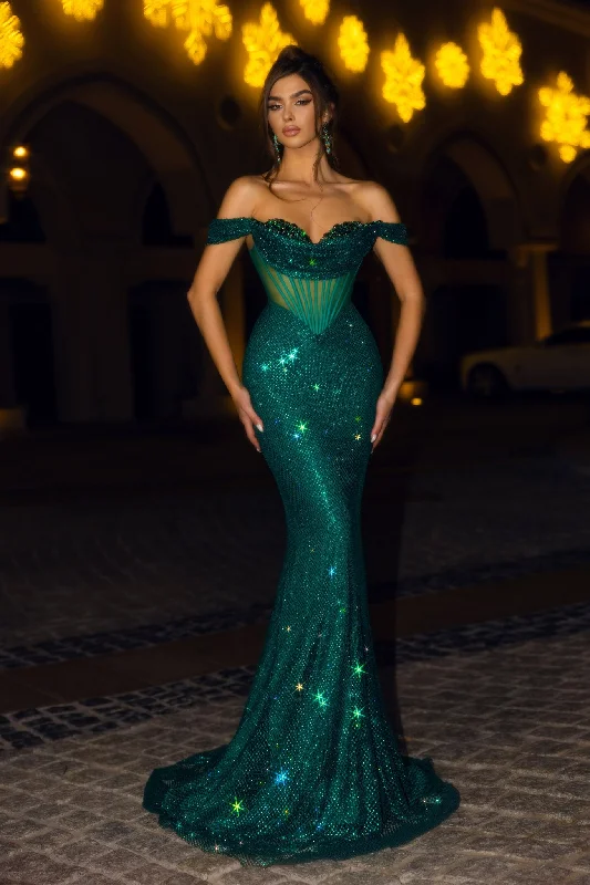 Fitted Formal Dress PORTIA AND SCARLETT PS24112 DRESS