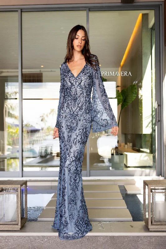 Royal Blue Dress Primavera 12164