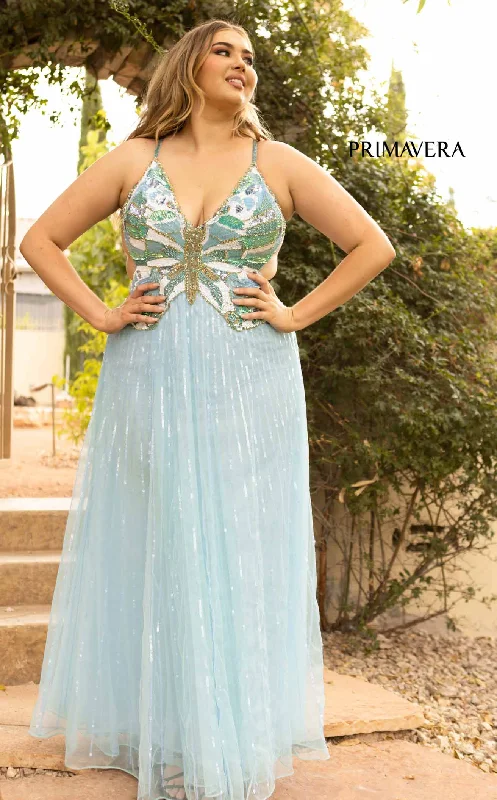 Pearl Embellished Gown Primavera Couture 14011 Dress