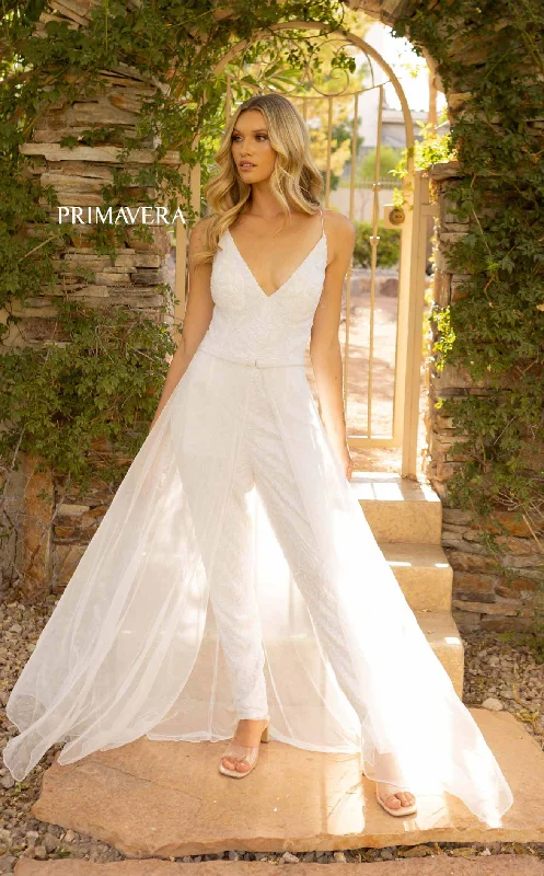 Structured Evening Gown Primavera Couture 3973 Jumpsuit