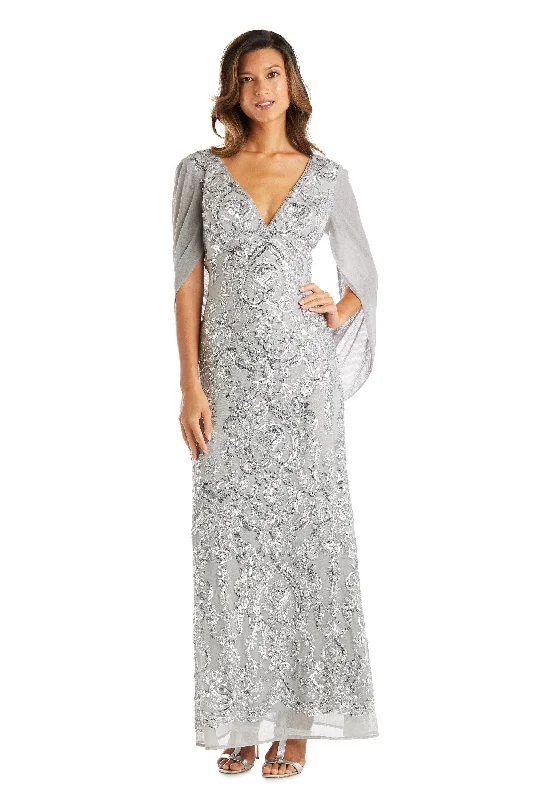 Fancy Beaded Gown R&M Richards 5909 Long Formal Dress Sale