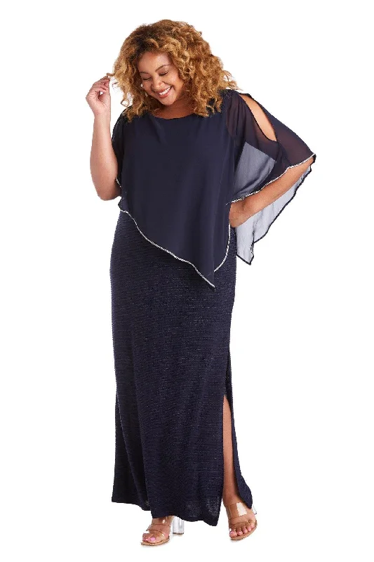 Dreamy Wedding Gown R&M Richards 7076W Long Formal Dress Sale