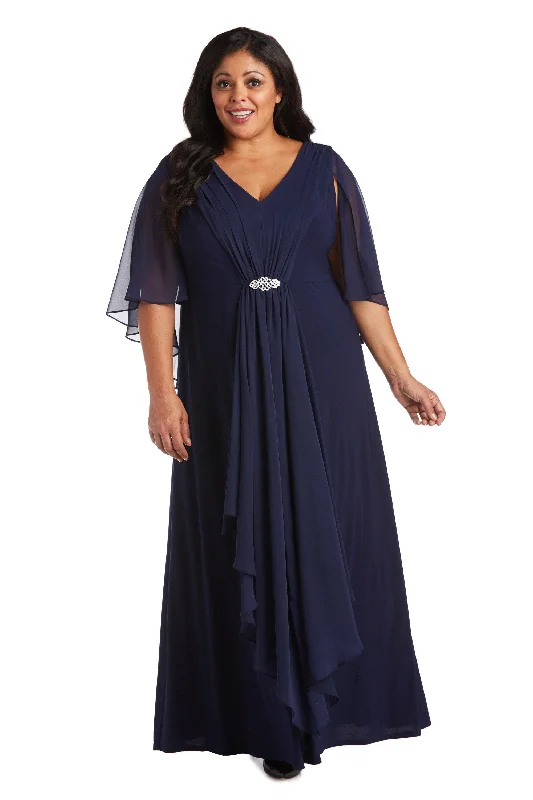 Dazzling Evening Dress R&M Richards 7329W Long Mother Of The Bride Dress Sale