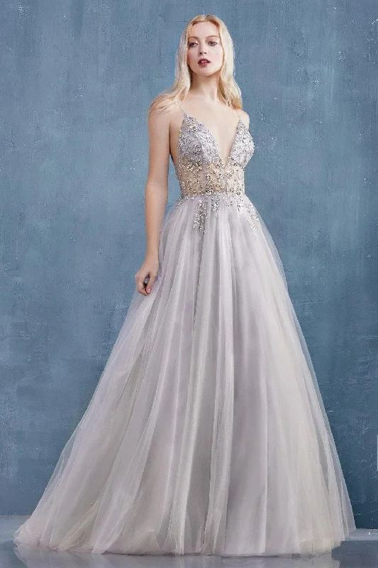 Halter Gown Andrea & Leo ALA0672 Sexy Long Prom Dress Sale