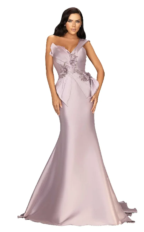 Striking Red Gown Terani 2011M2160 Dress