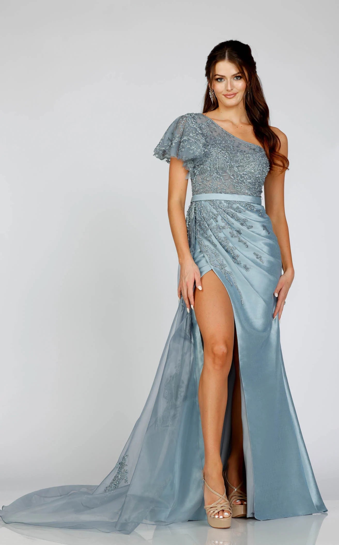 Crystal Beaded Dress Terani 231E0517 Dress