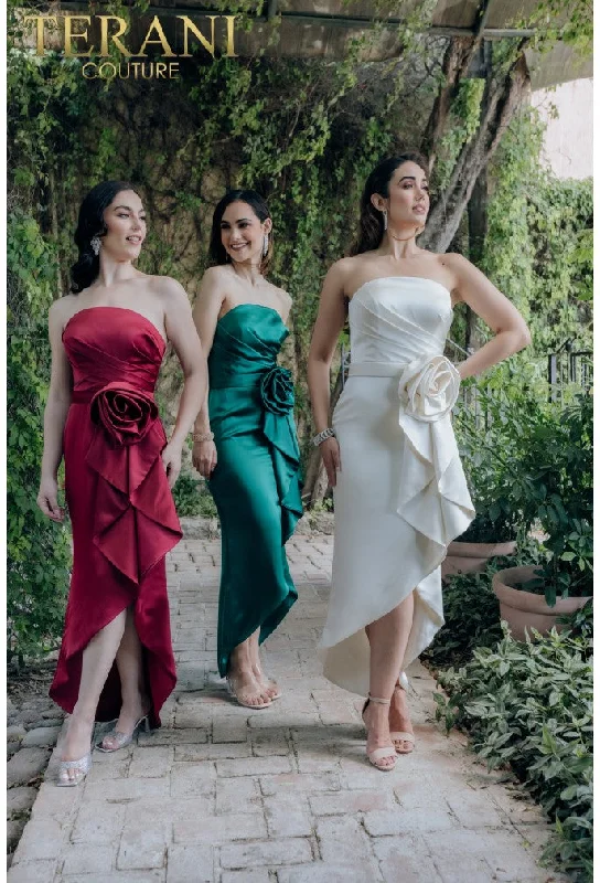 Figure-Flattering Gown TERANI 232C1122 DRESS