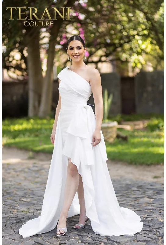 Silk Ball Gown TERANI 232C1134 DRESS
