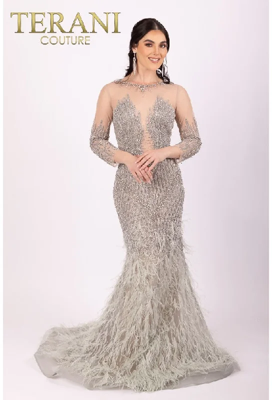 Rose Gold Dress TERANI 232GL1437 DRESS