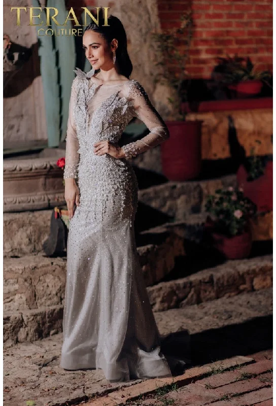 Fitted Formal Dress TERANI 232GL1454 DRESS