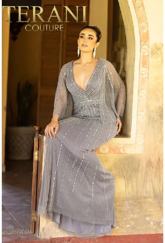 Modern Tulle Dress TERANI 232M1501 DRESS