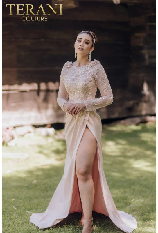 Sophisticated Party Dress TERANI 232M1557 DRESS
