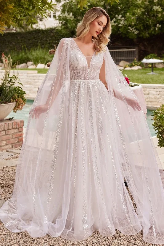 Formal Red Dress Sheer Long Sleeves A-Line Illusion V-Neck A-Line Long Wedding Dress CDCD852W Formal Red Dress Sheer Long Sleeves A-Line Illusion V-Neck A-Line Long Wedding Dress CDCD852W